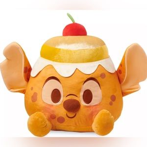 Stitch Pineapple Upside-Down Cake Disney Munchlings Scented Plush 18'' (NWT)